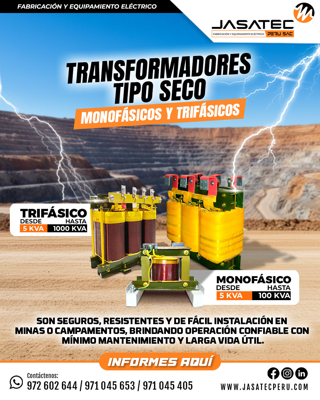 Transformador Monofásico Seco