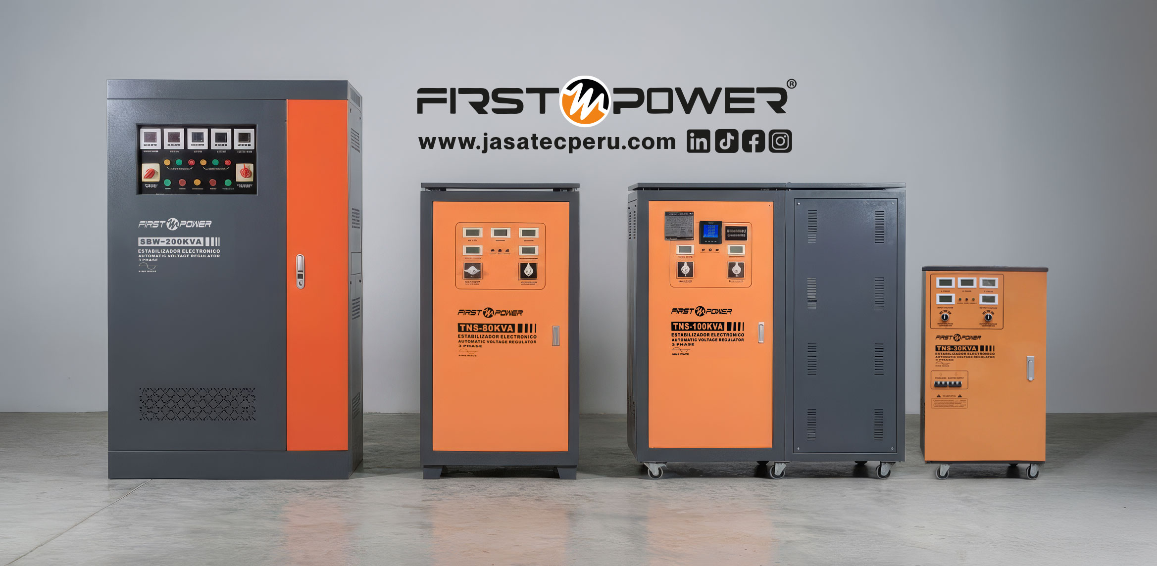 Estabilizador Servomotor Trifásico JASATEC