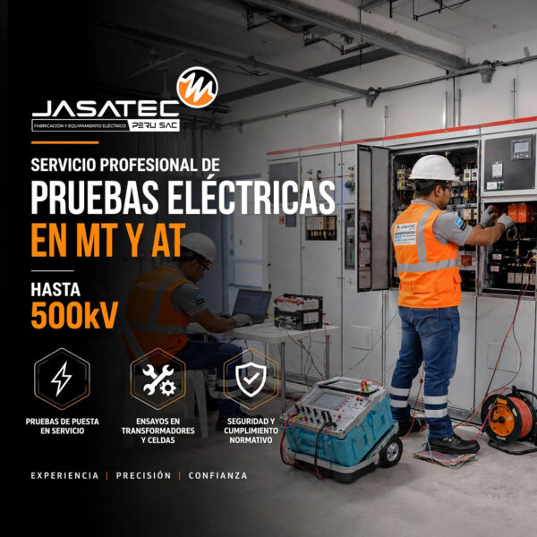 Pruebas eléctricas en MT y AT